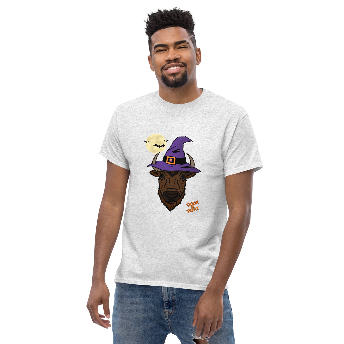Trick-or-Treat Bison Tee
