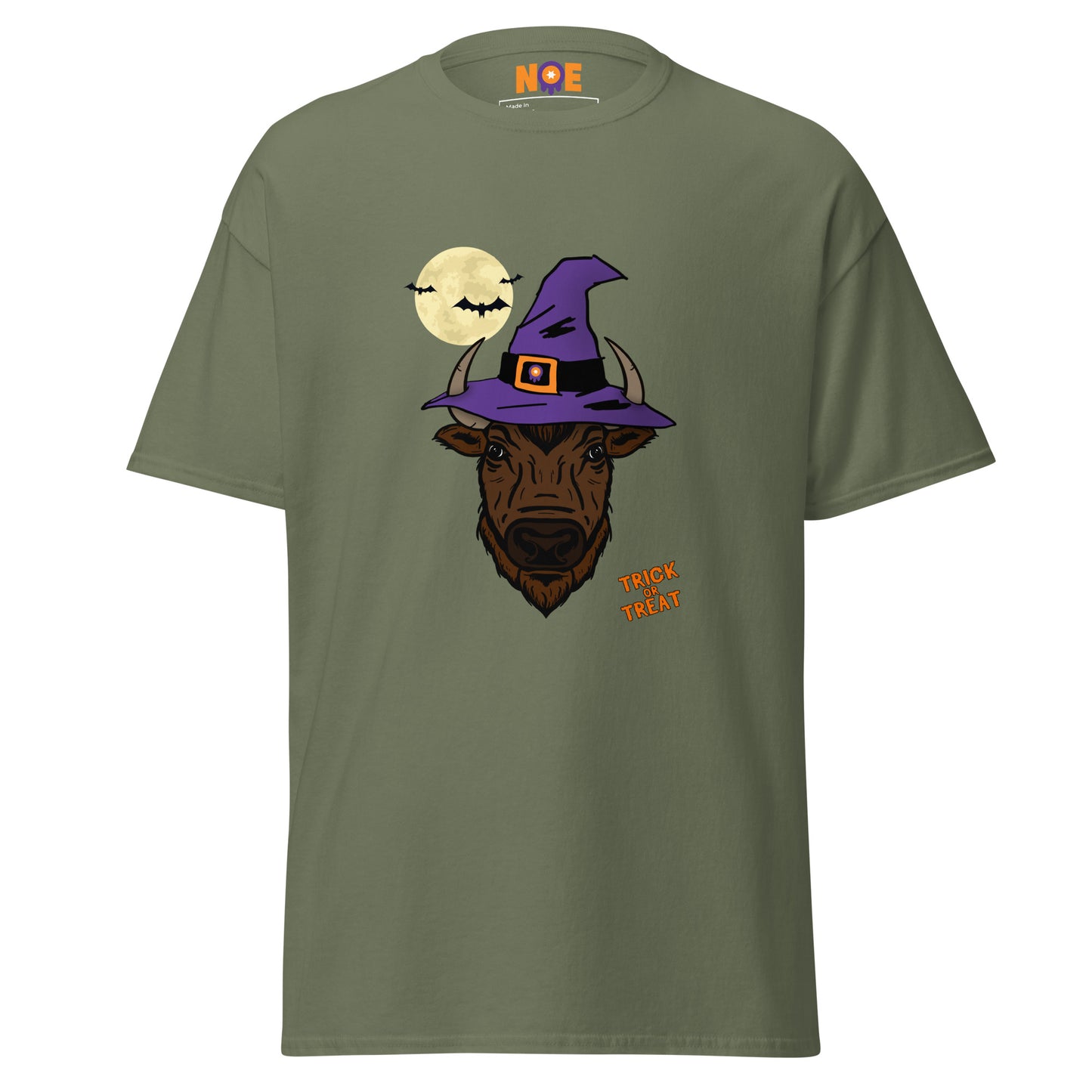 Trick-or-Treat Bison Tee