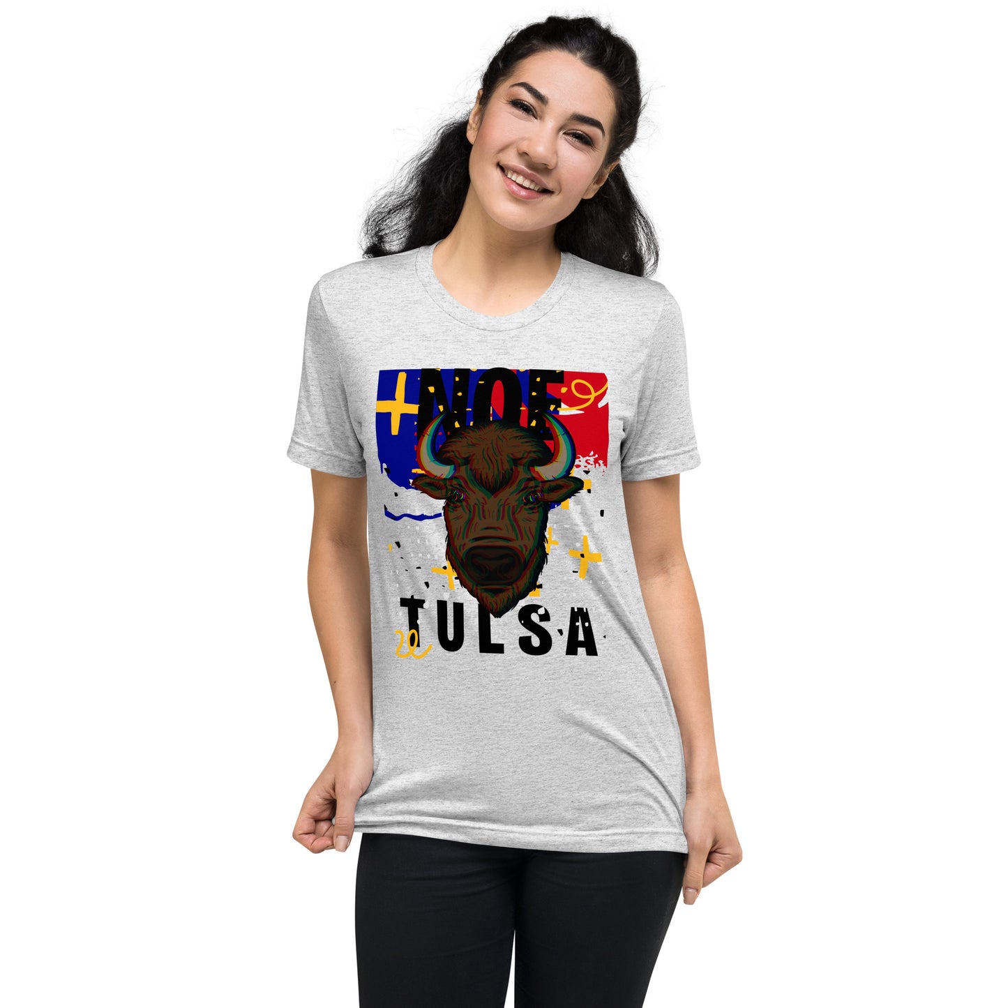 NOE Tulsa Graphic Tee - BLK Letters