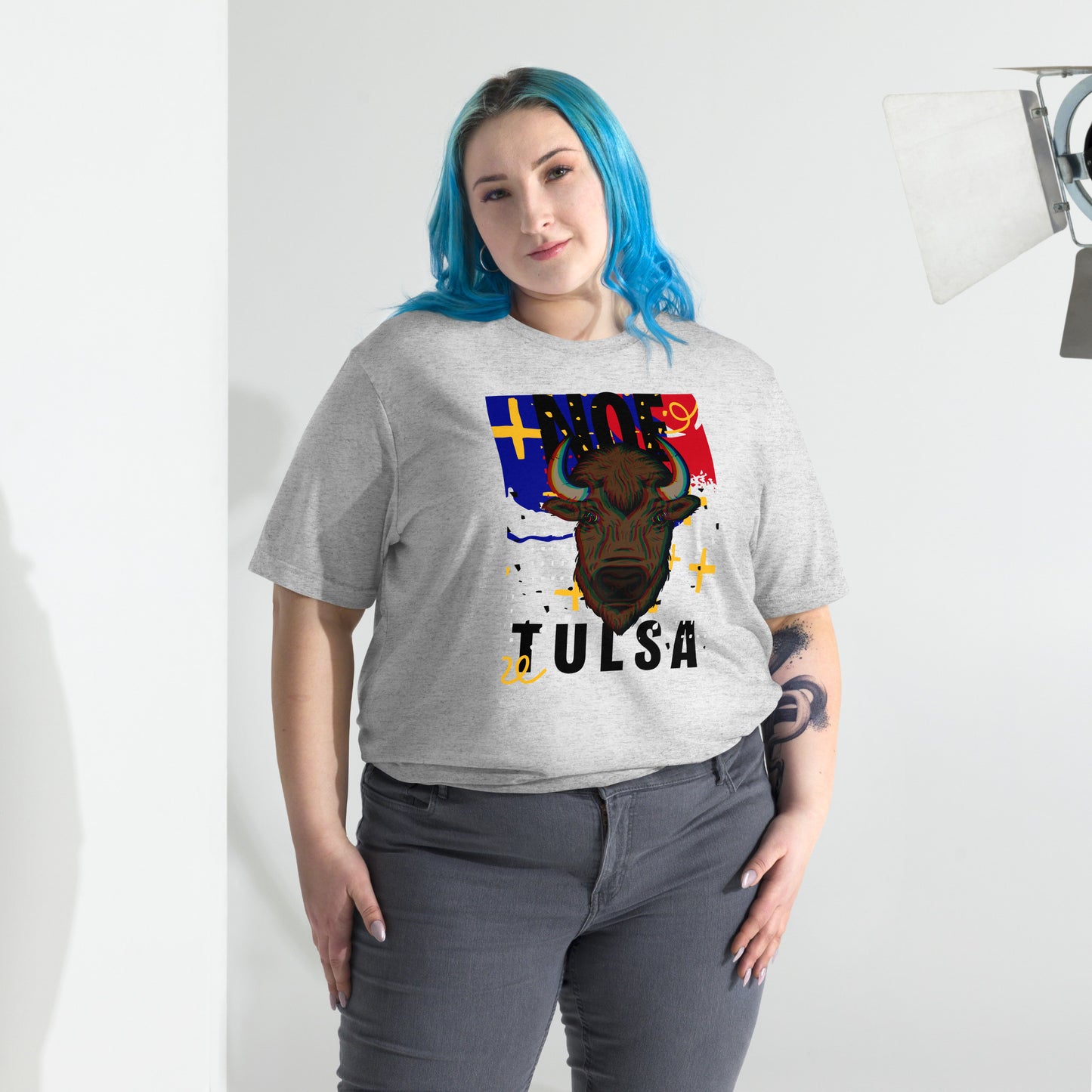 NOE Tulsa Graphic Tee - BLK Letters