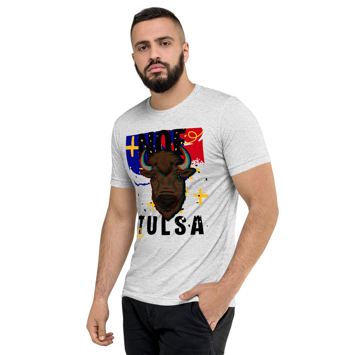 NOE Tulsa Graphic Tee - BLK Letters