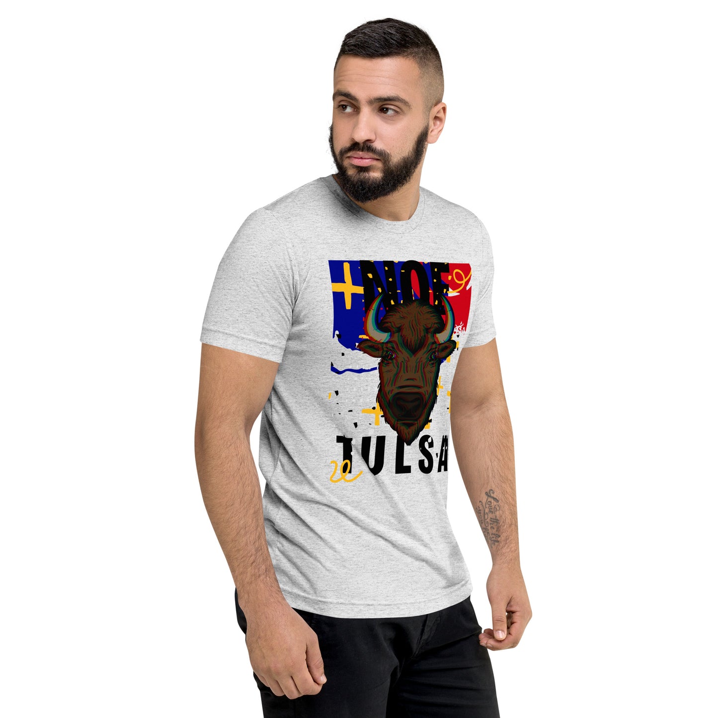 NOE Tulsa Graphic Tee - BLK Letters