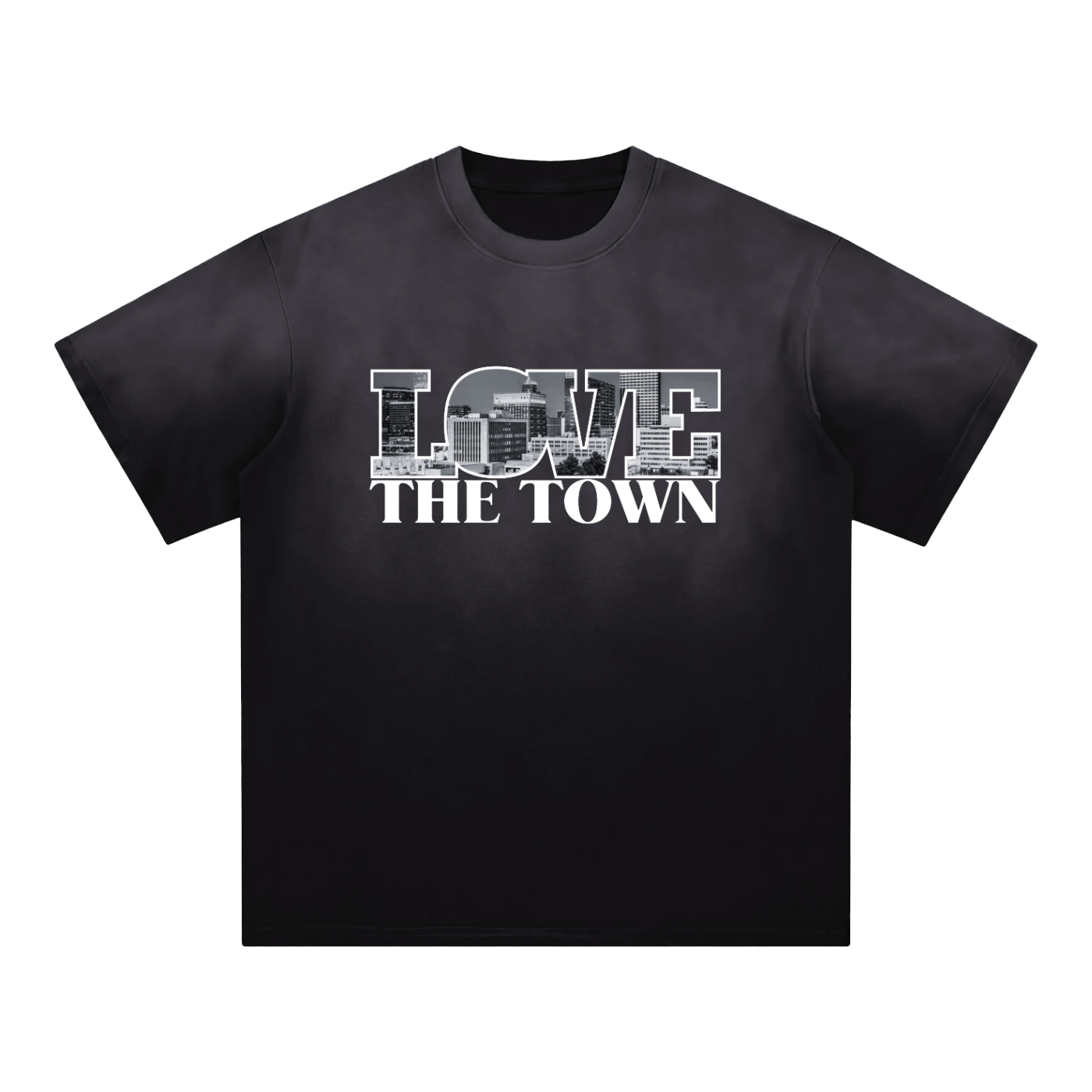 Love The Town - BLK Short Sleeve