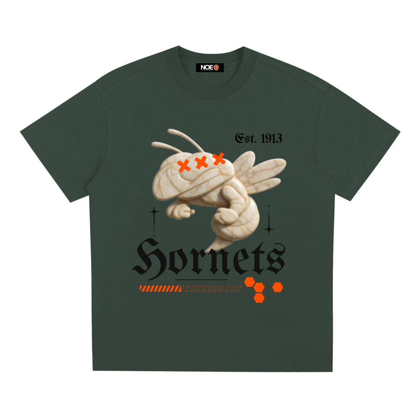 Hornet Monument Tee - BLK Letters