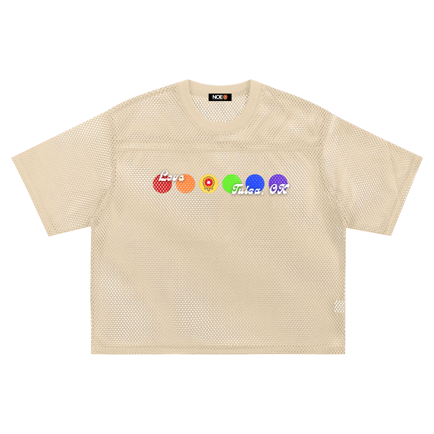 Love Tulsa Boxy Net Tee