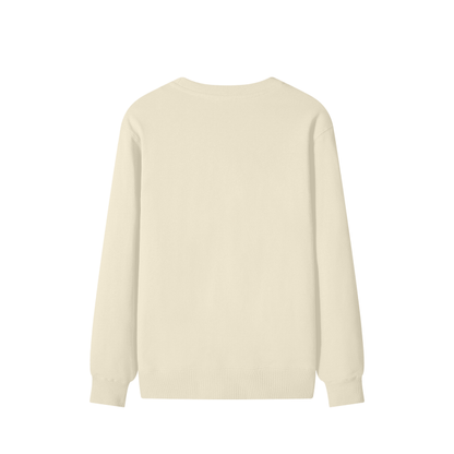 Khaki,White,Nightmare Before Christmas,Sweater ,Long Sleeve,Nine One Eight Clothing