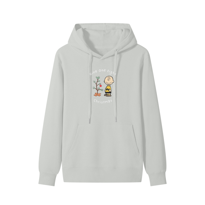 black,red,gray,green,dark grey,khaki,hoodie,charlie brown christmas,nine one eight clothing ,long sleeve