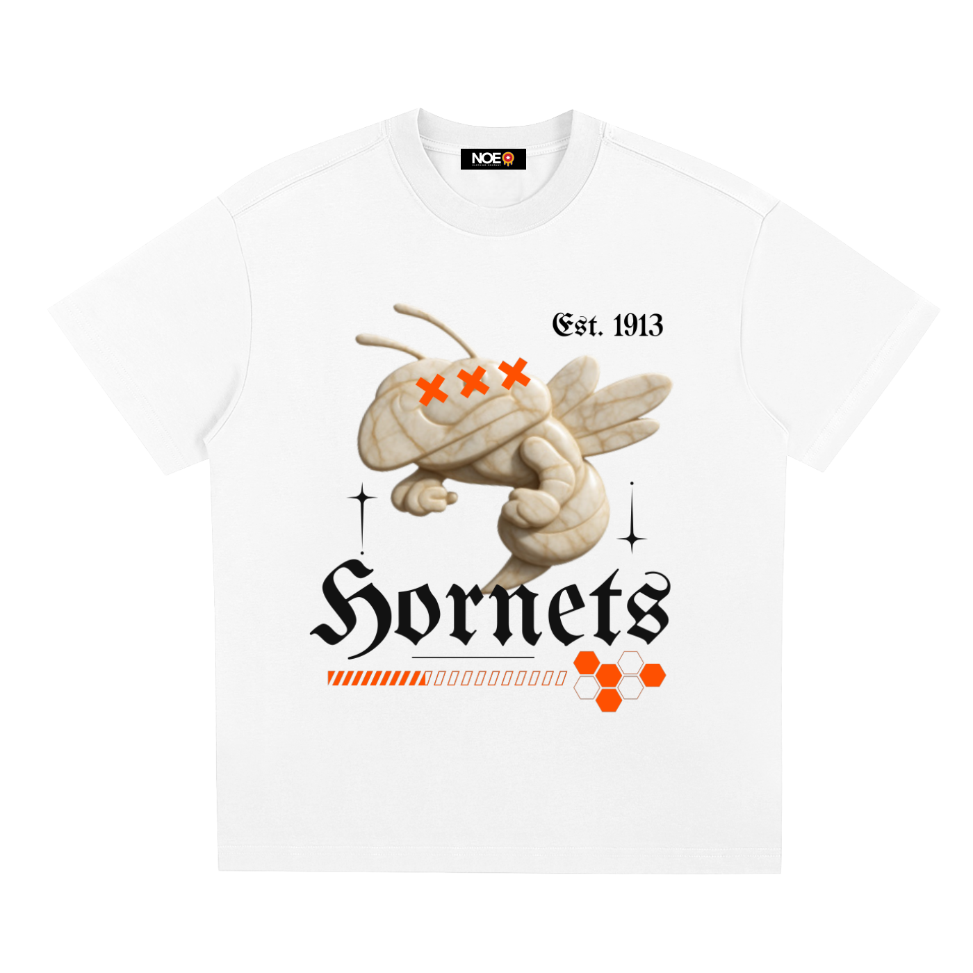 Hornet Monument Tee - BLK Letters