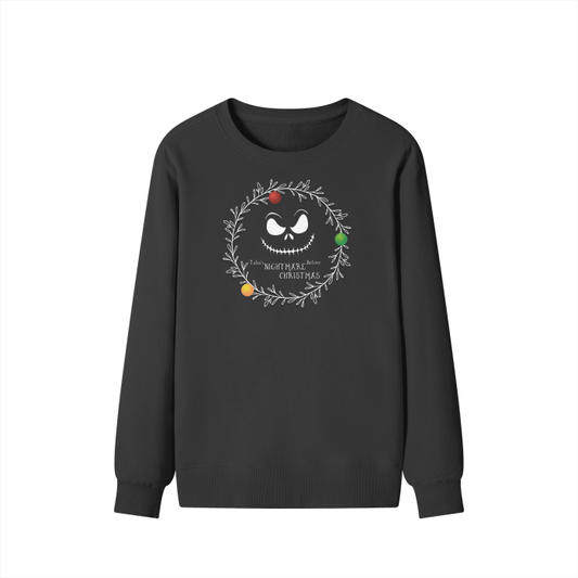 black ,red,green,Nightmare Before Christmas,Nine One Eight Clothing,Sweater,Long Sleeve