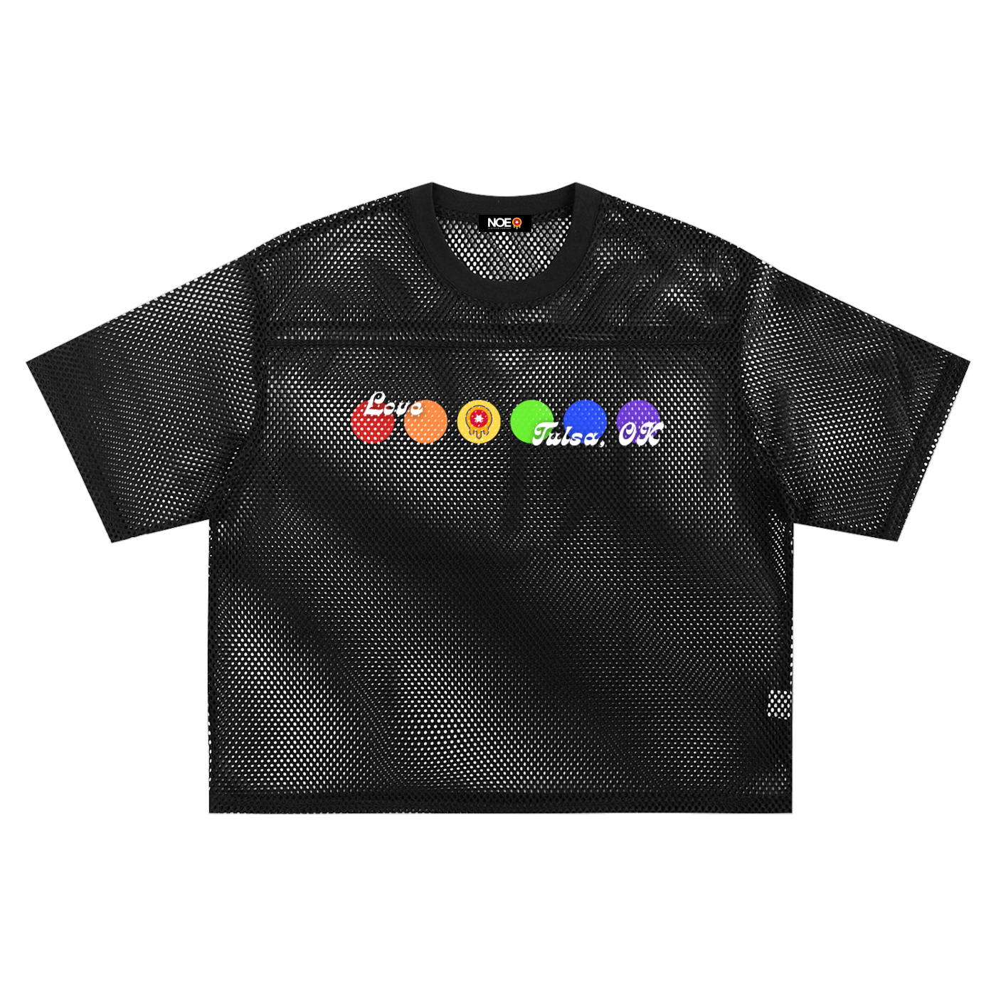 Love Tulsa Boxy Net Tee