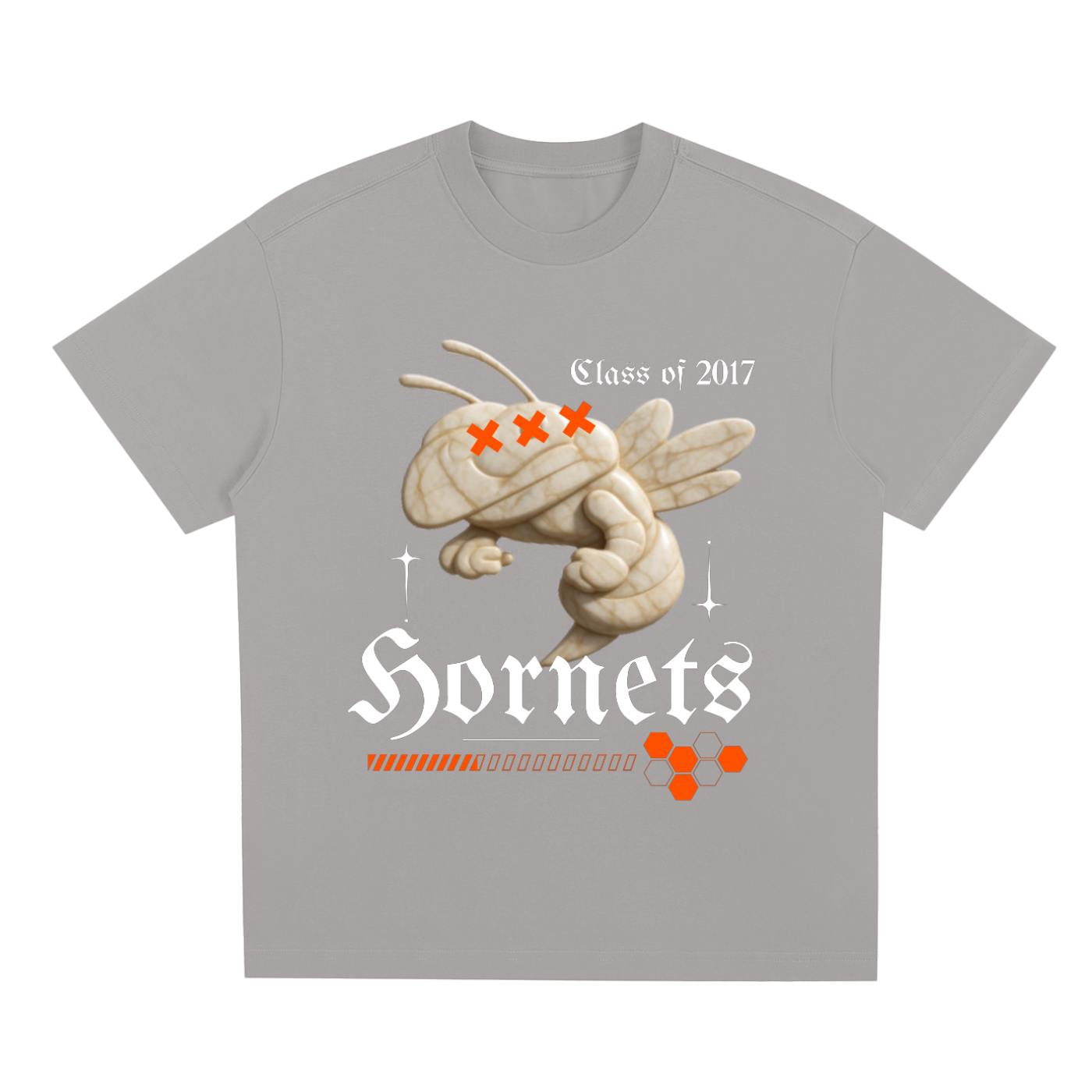 Hornet Monument Tee - WHT Letters