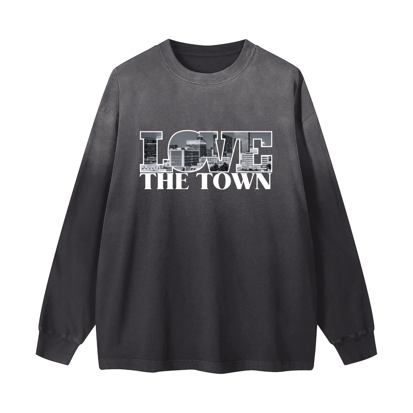 Love The Town - BLK Long Sleeve