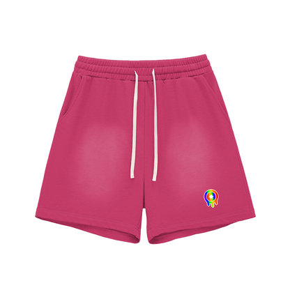 Love Tulsa Sun Fade Shorts